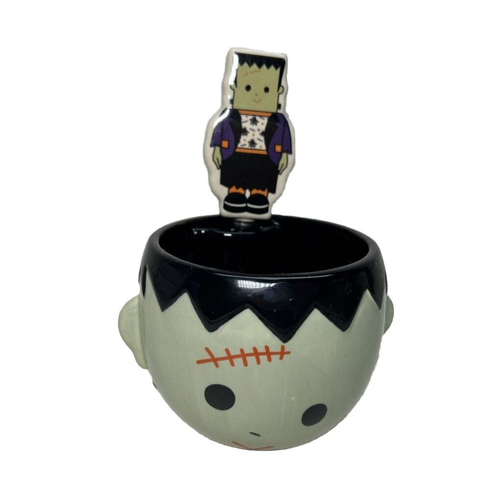 Temp-tations Boofetti Frankenstein Bowl With Spreader Halloween Temptations
